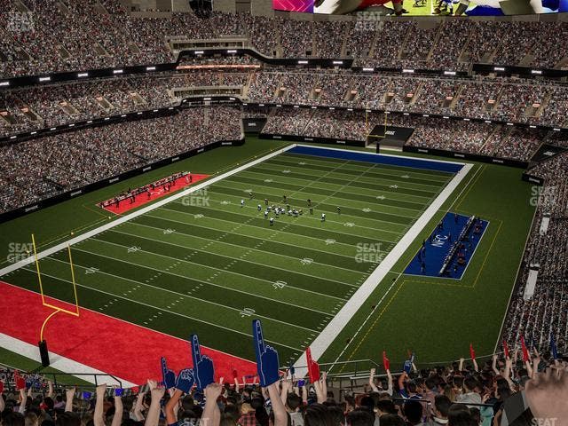 Caesars Superdome - Section 649 Seat View