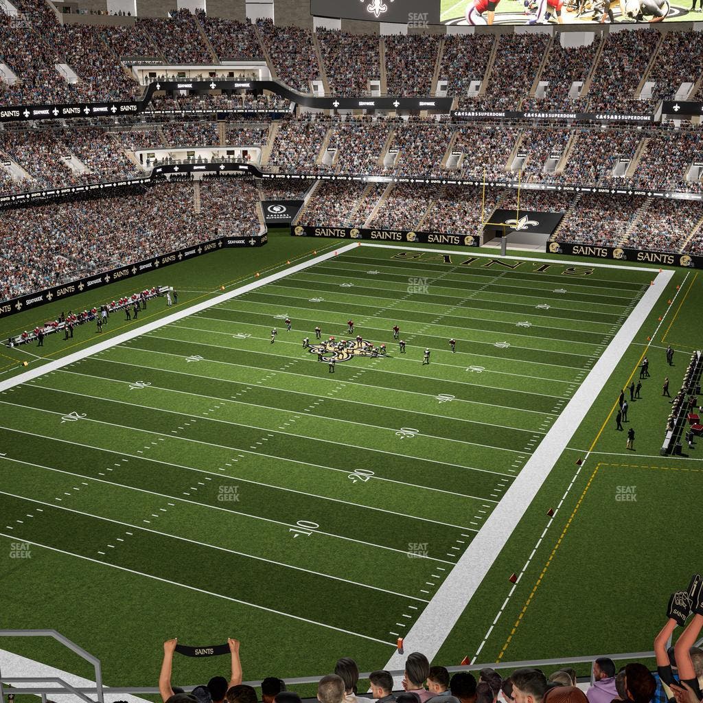 Caesars Superdome - Section 649 Seat View