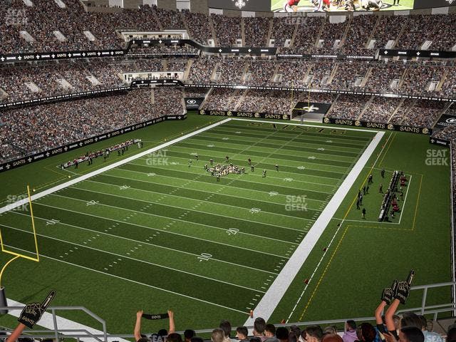 Caesars Superdome - Section 649 Seat View