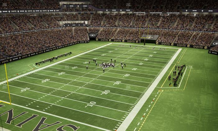 Caesars Superdome - Section 649 Seat View