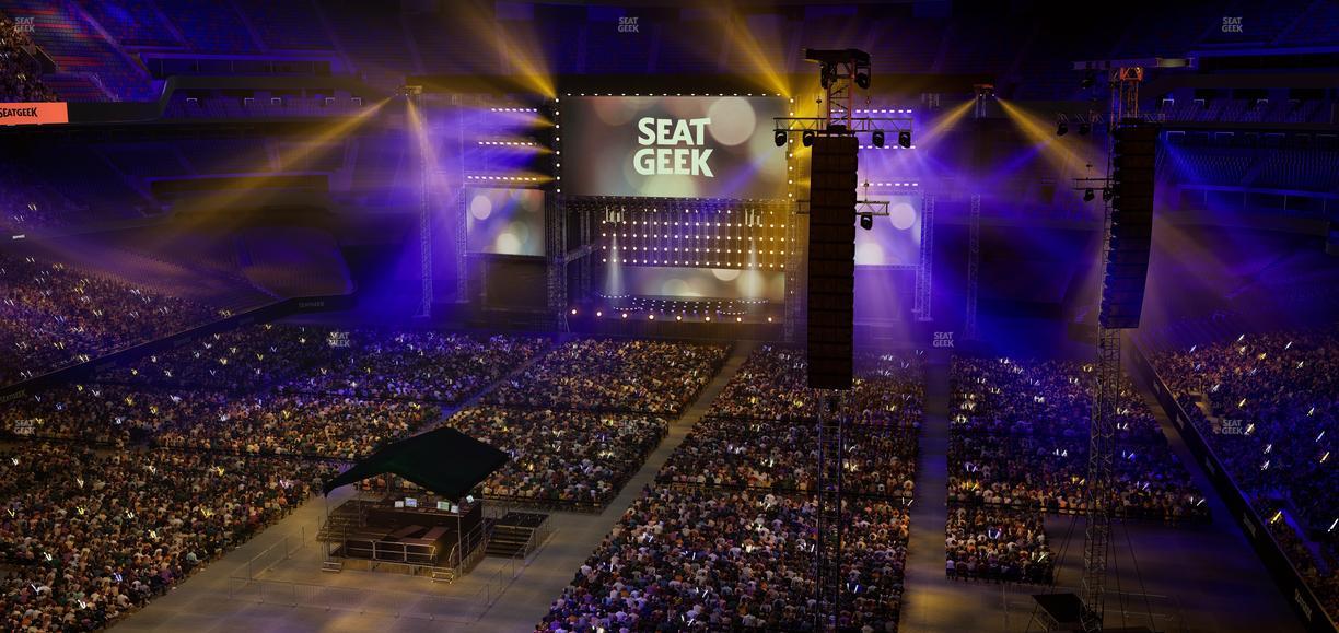 Caesars Superdome - Section 650 Seat View