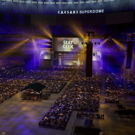 Caesars Superdome - Section 650 Seat View