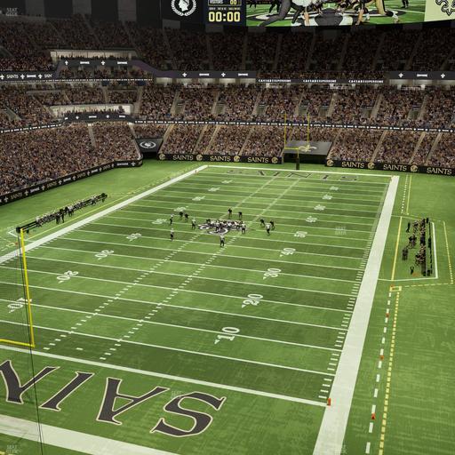 Caesars Superdome - Section 650 Seat View