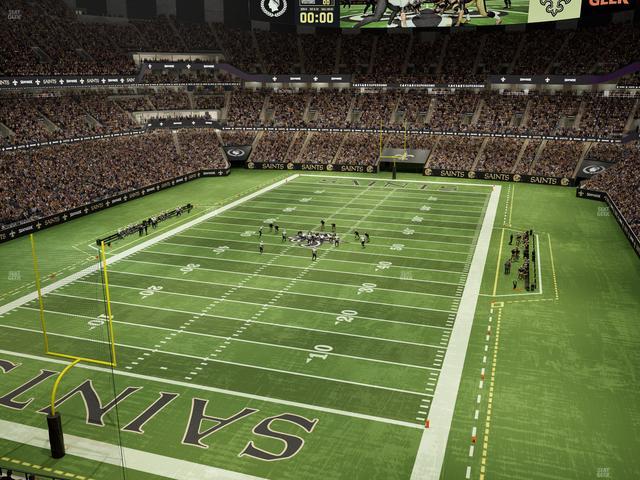 Caesars Superdome - Section 650 Seat View