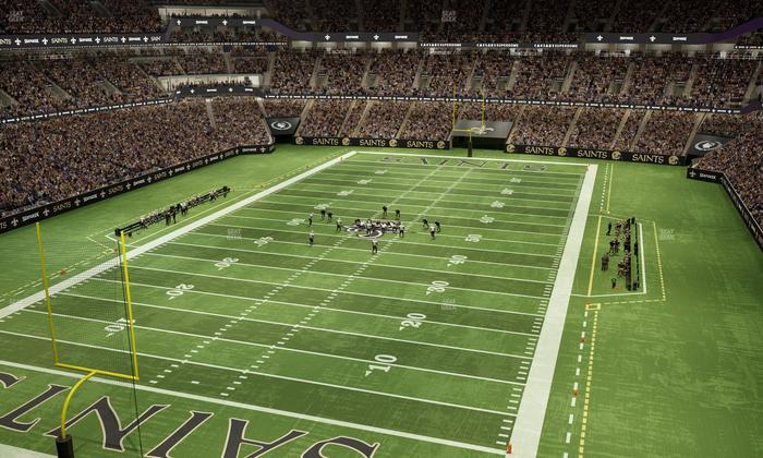 Caesars Superdome - Section 650 Seat View