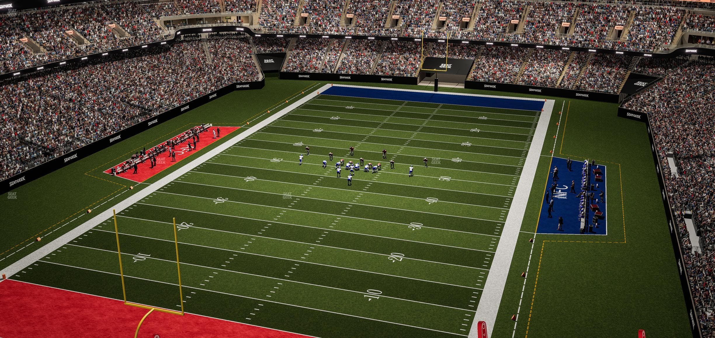 Caesars Superdome - Section 650 Seat View