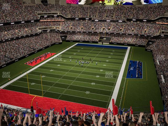 Caesars Superdome - Section 650 Seat View Caesars Superdome - Section 650 Seat View