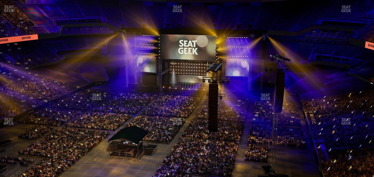 Caesars Superdome - Section 650 Seat View