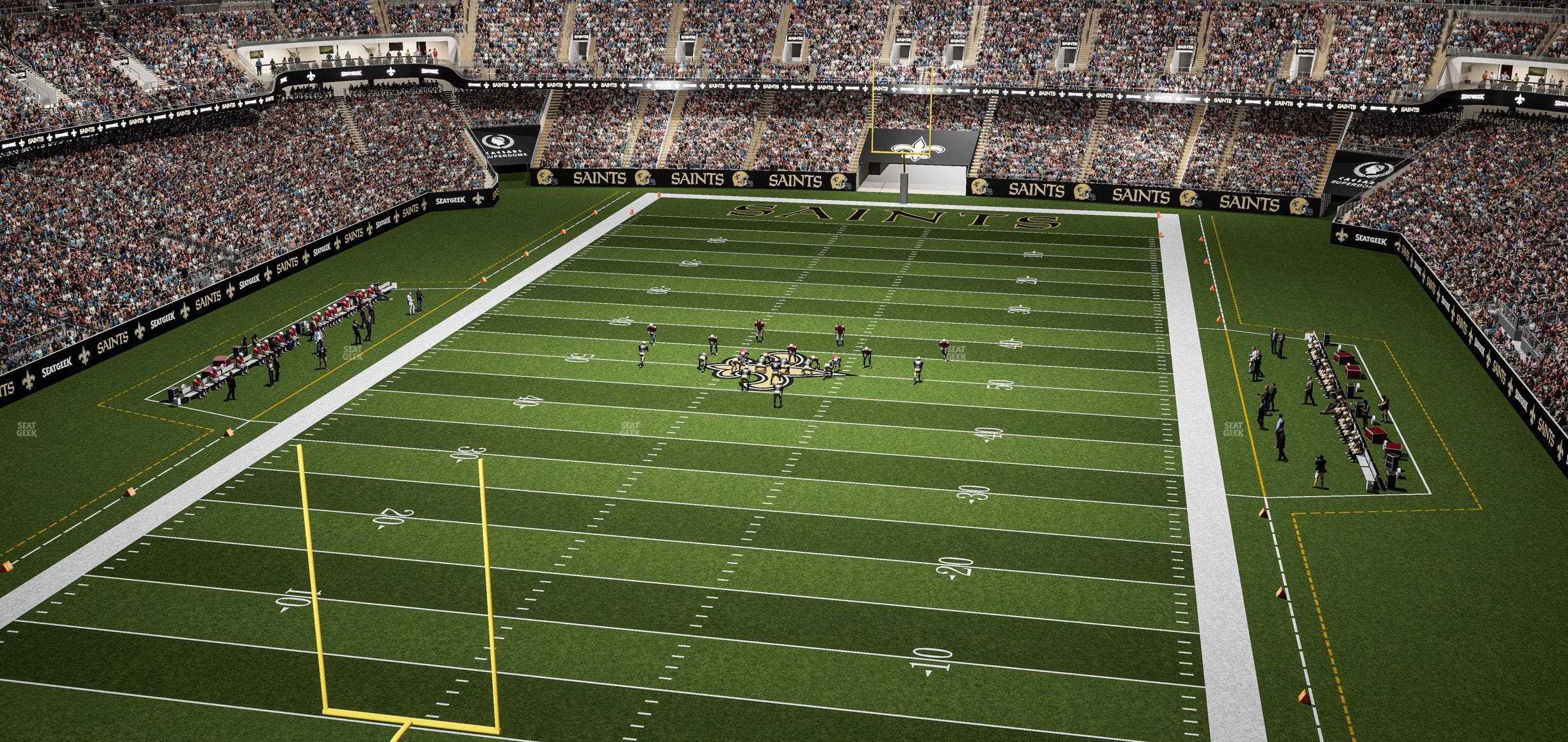 Caesars Superdome - Section 651 Seat View
