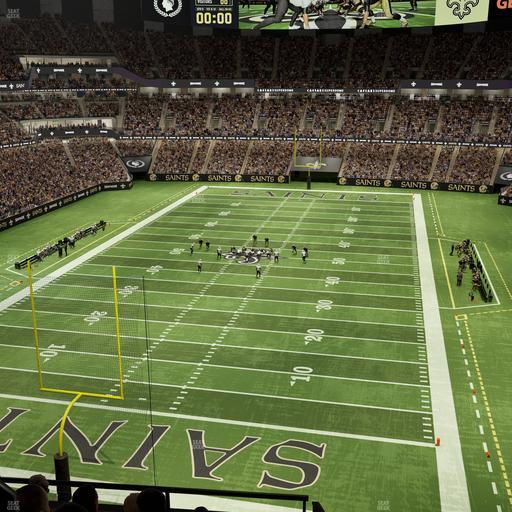 Caesars Superdome - Section 651 Seat View