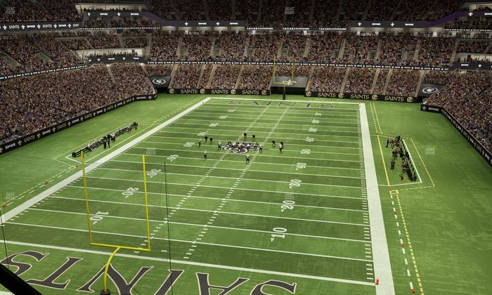 Caesars Superdome - Section 651 Seat View