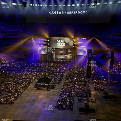 Caesars Superdome - Section 651 Seat View