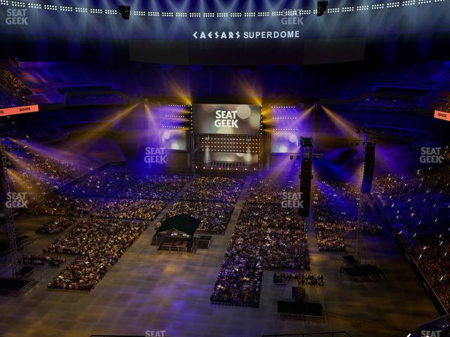 Caesars Superdome - Section 651 Seat View Caesars Superdome - Section 651 Seat View