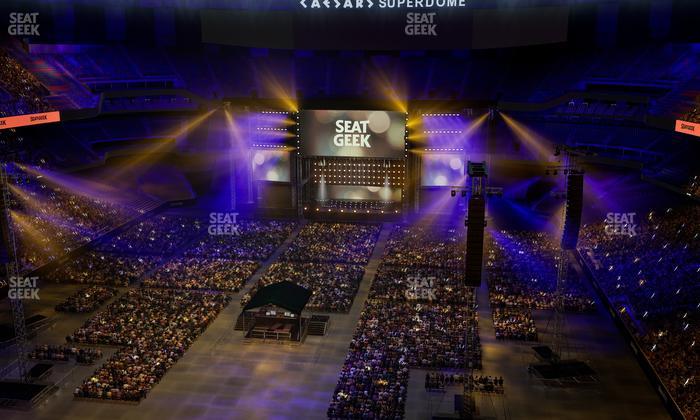 Caesars Superdome - Section 651 Seat View