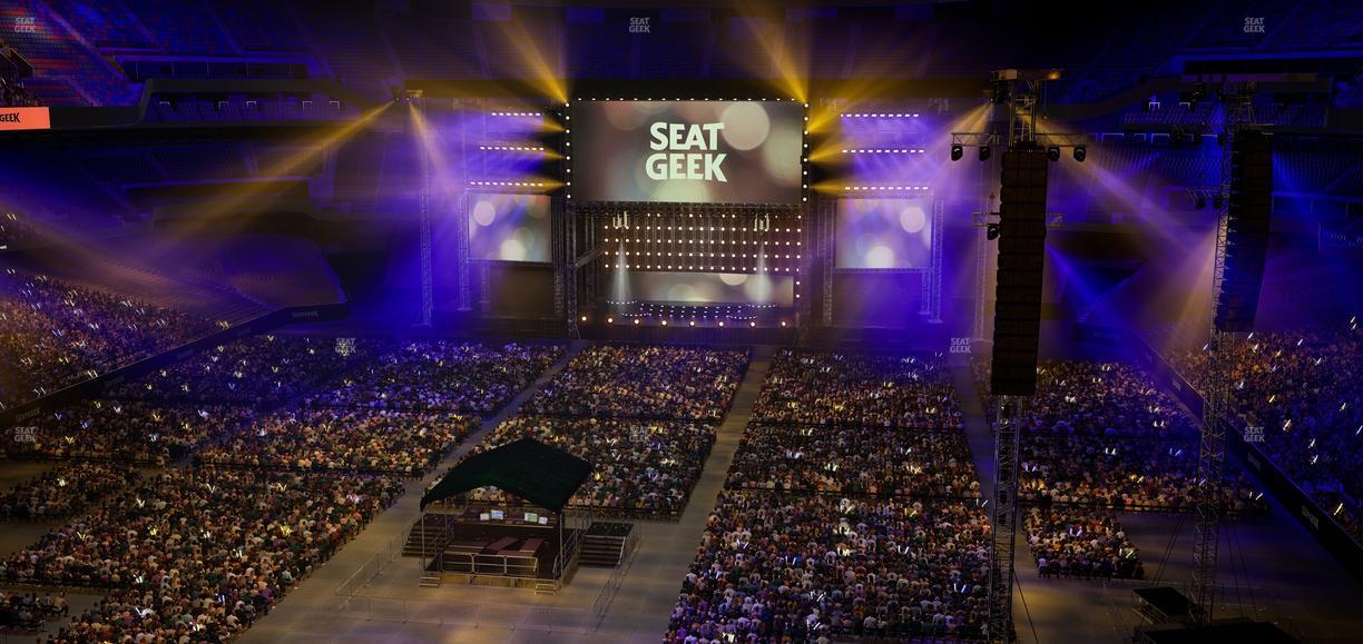 Caesars Superdome - Section 651 Seat View