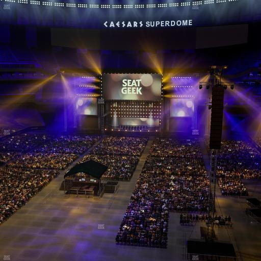 Caesars Superdome - Section 651 Seat View
