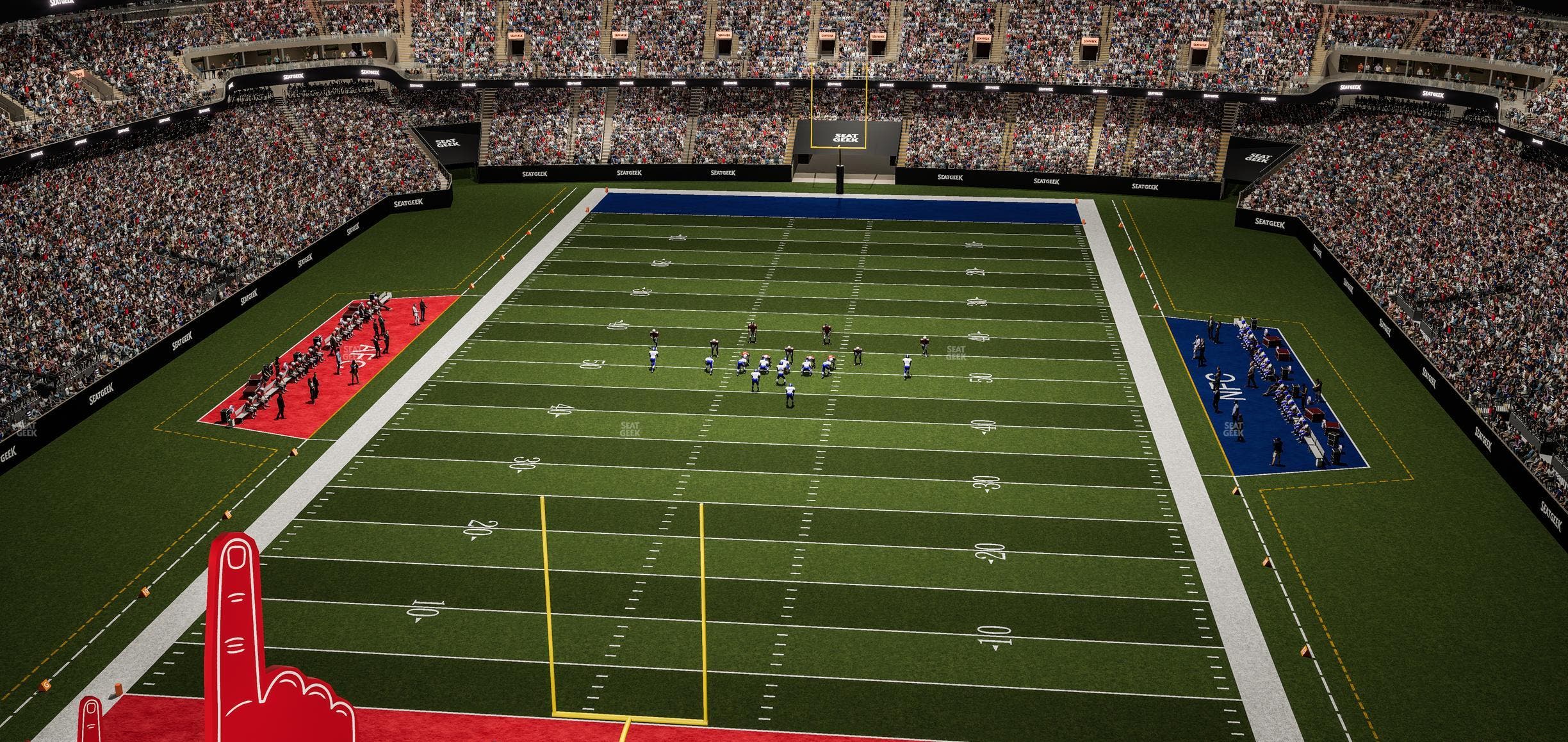 Caesars Superdome - Section 652 Seat View