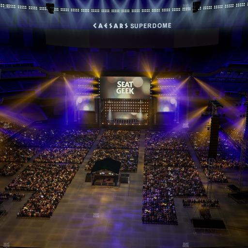 Caesars Superdome - Section 652 Seat View