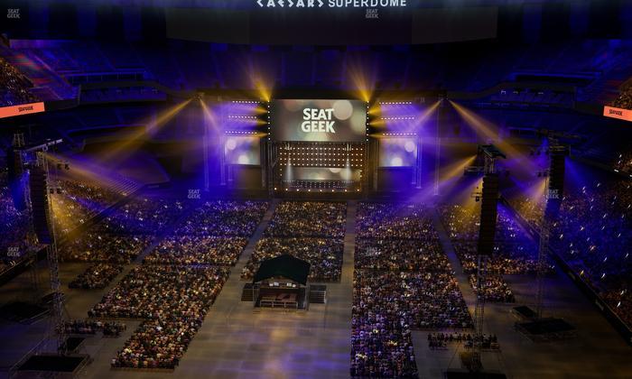 Caesars Superdome - Section 652 Seat View