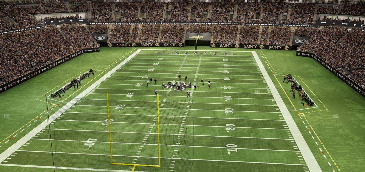 Caesars Superdome - Section 652 Seat View