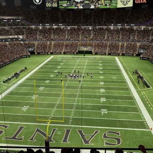 Caesars Superdome - Section 652 Seat View