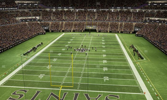 Caesars Superdome - Section 652 Seat View