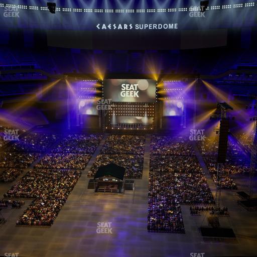 Caesars Superdome - Section 652 Seat View
