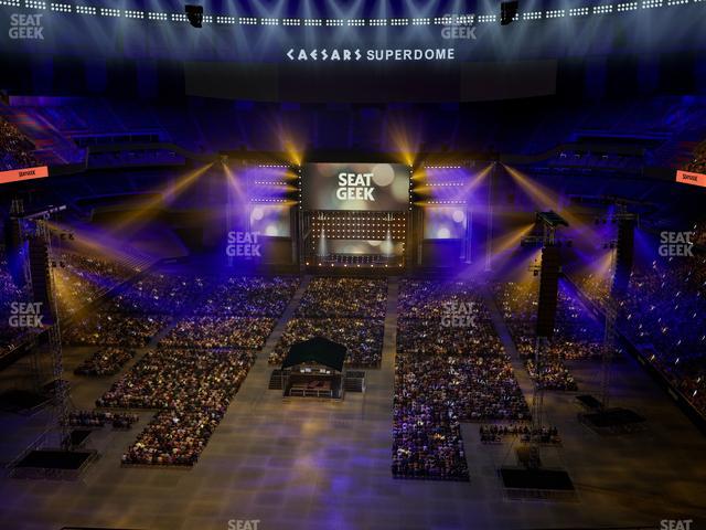 Caesars Superdome - Section 652 Seat View Caesars Superdome - Section 652 Seat View