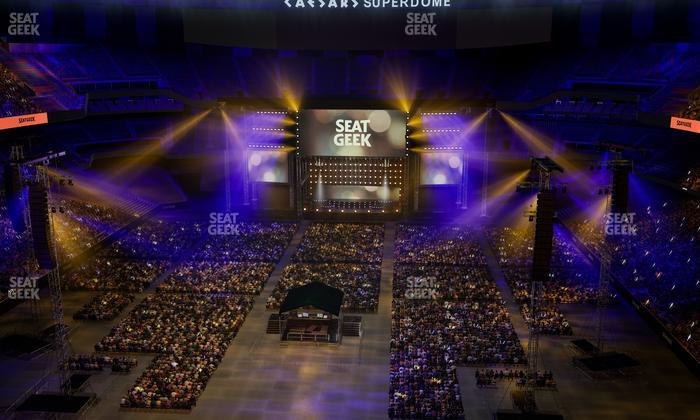 Caesars Superdome - Section 652 Seat View