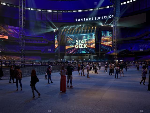 Caesars Superdome - Section Field Suite 1 Seat View
