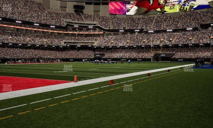 Caesars Superdome - Section Field Suite 1 Seat View