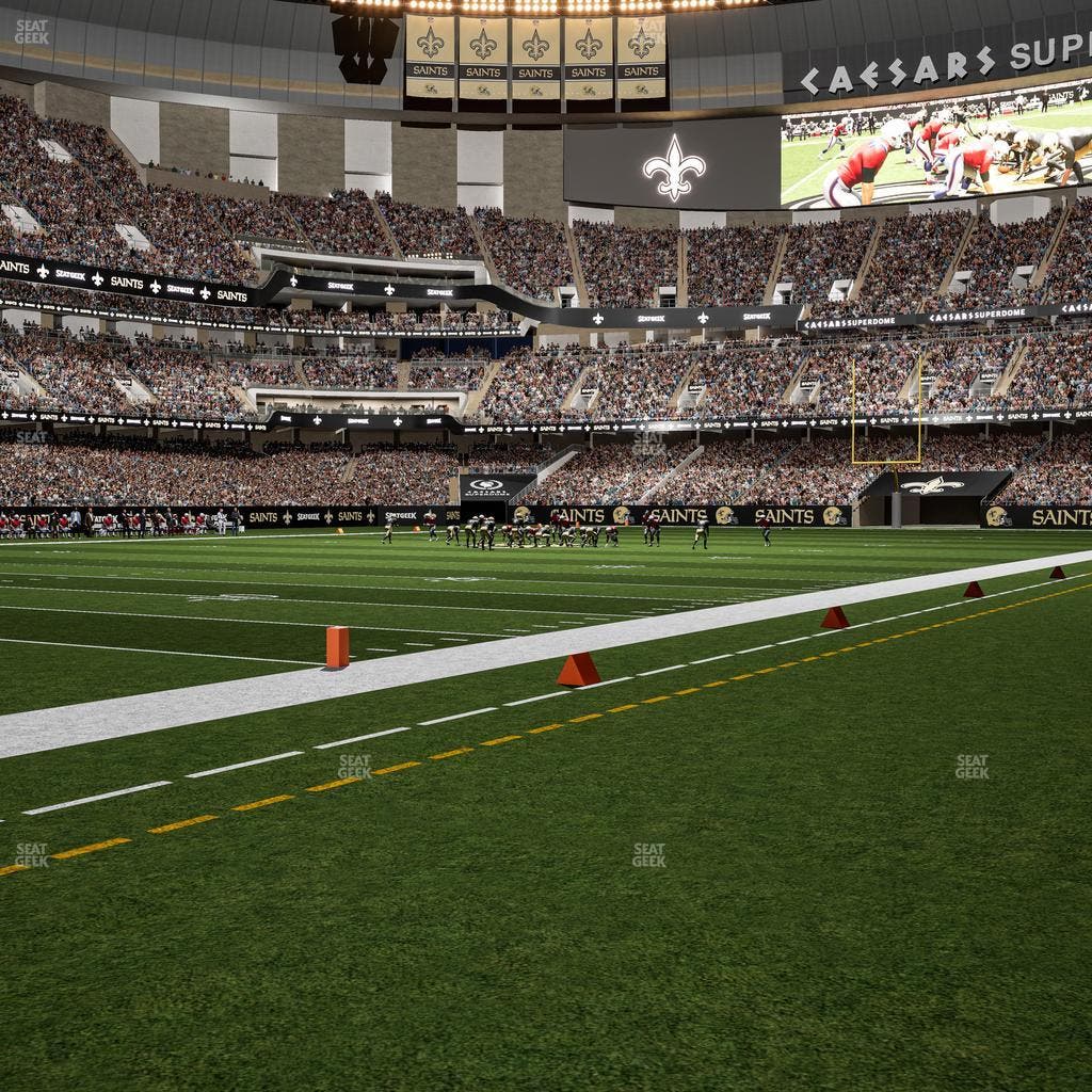 Caesars Superdome - Section Field Suite 1 Seat View