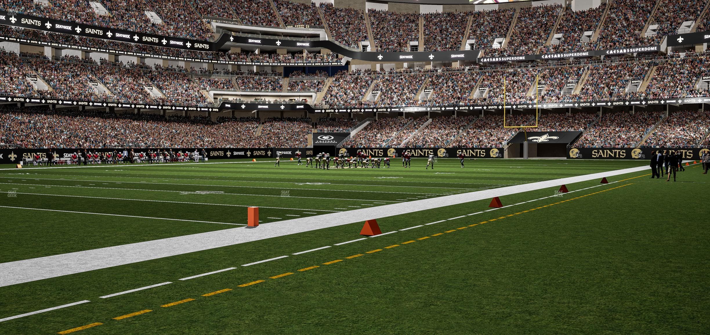 Caesars Superdome - Section Field Suite 1 Seat View