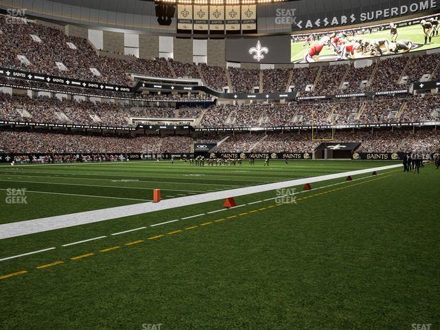 Caesars Superdome - Section Field Suite 1 Seat View