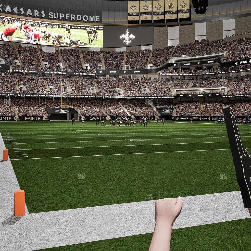 Caesars Superdome - Section Field Suite 10 Seat View