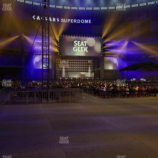 Caesars Superdome - Section Field Suite 10 Seat View