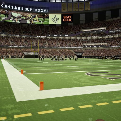 Caesars Superdome - Section Field Suite 10 Seat View