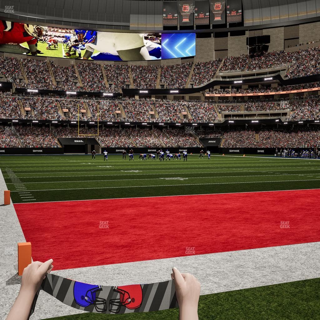 Caesars Superdome - Section Field Suite 10 Seat View