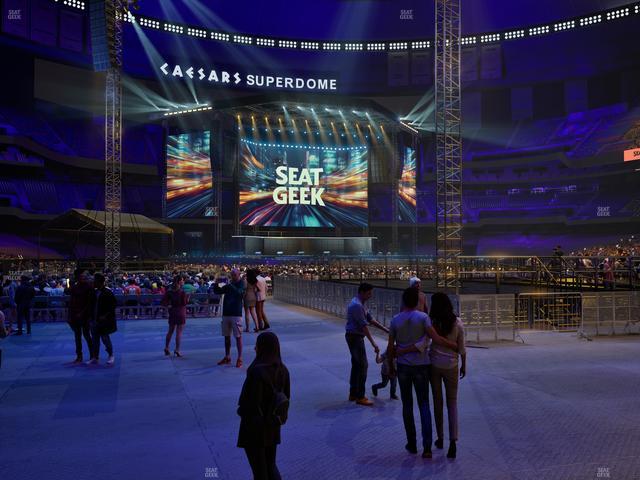 Caesars Superdome - Section Field Suite 11 Seat View
