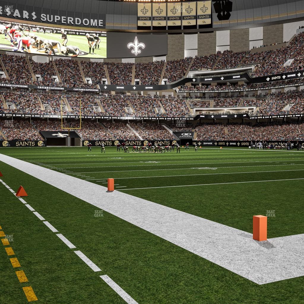 Caesars Superdome - Section Field Suite 11 Seat View
