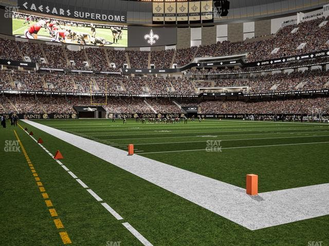 Caesars Superdome - Section Field Suite 11 Seat View
