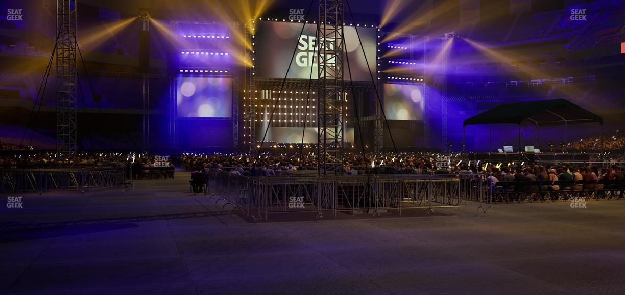 Caesars Superdome - Section Field Suite 11 Seat View