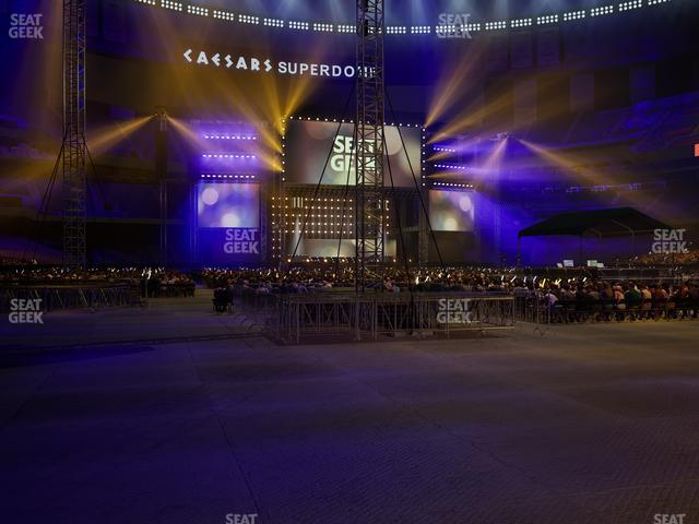 Caesars Superdome - Section Field Suite 11 Seat View Caesars Superdome - Section Field Suite 11 Seat View