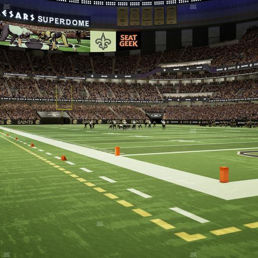 Caesars Superdome - Section Field Suite 11 Seat View