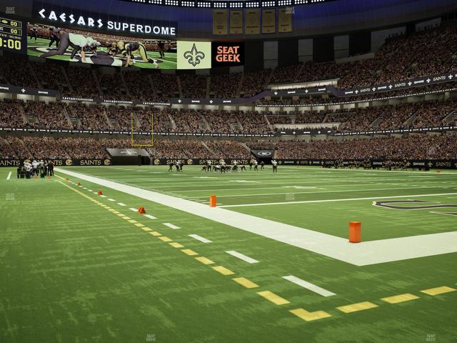Caesars Superdome - Section Field Suite 11 Seat View