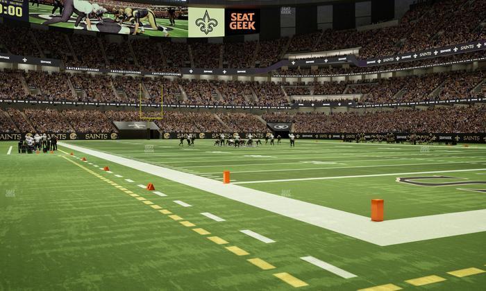 Caesars Superdome - Section Field Suite 11 Seat View