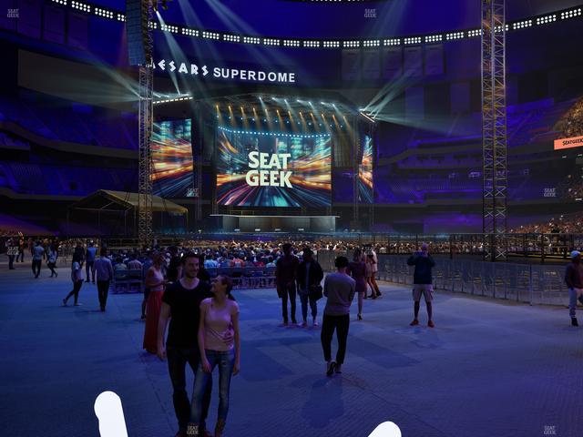 Caesars Superdome - Section Field Suite 12 Seat View