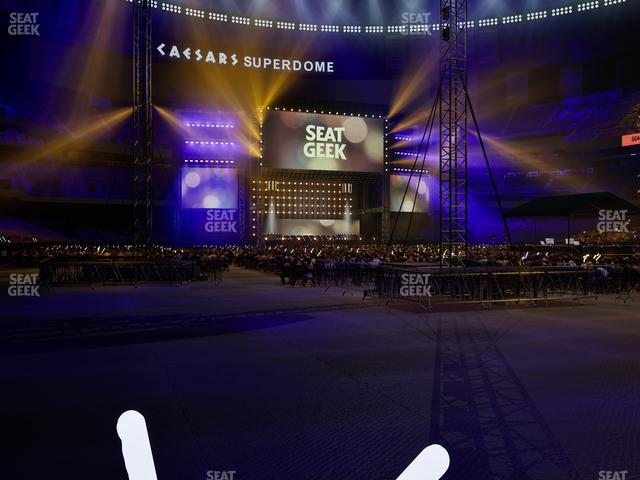 Caesars Superdome - Section Field Suite 12 Seat View Caesars Superdome - Section Field Suite 12 Seat View