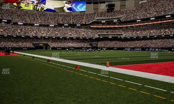 Caesars Superdome - Section Field Suite 12 Seat View