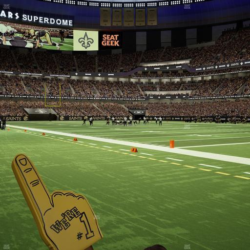 Caesars Superdome - Section Field Suite 12 Seat View